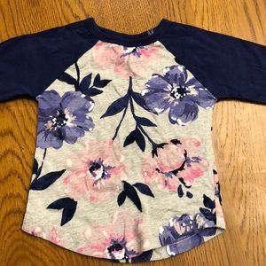 Girl's Floral Top